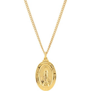 Gold Miraculous Medal